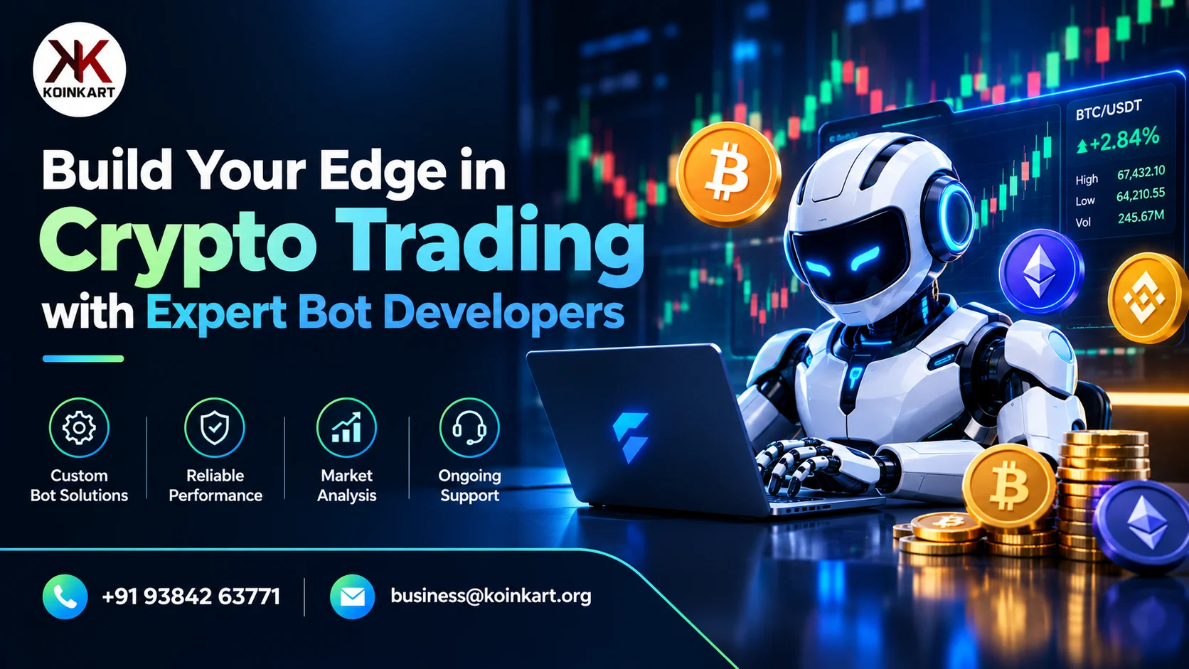 Build Your Edge in Crypto Trading with Expert Bot Developers