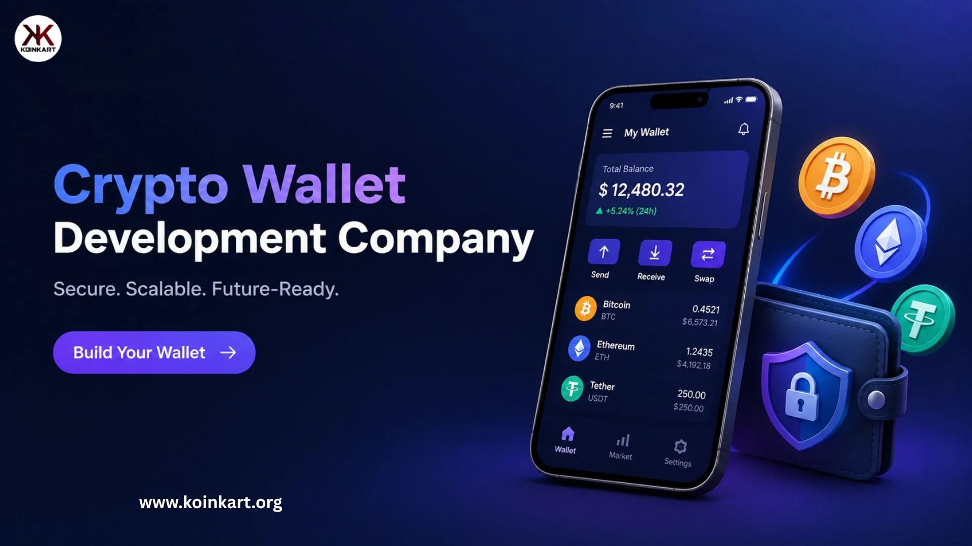 Create Next-Gen Crypto Wallets with a Cryptocurrency Wallet Development Company