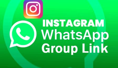 INSTAGRAM WHATSAPP GROUP LINKS