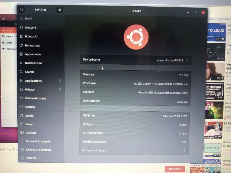 Rs 60,000 Acer core i7 7th generat