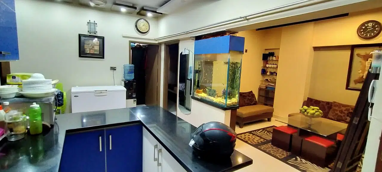 Spacious furnished flat for sale Rs 12,000,000