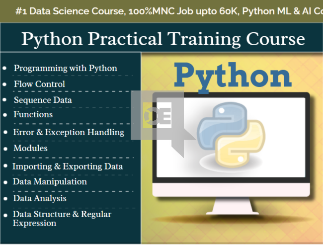 Python Data Science Certification Course in Delhi, 110015. Burari,