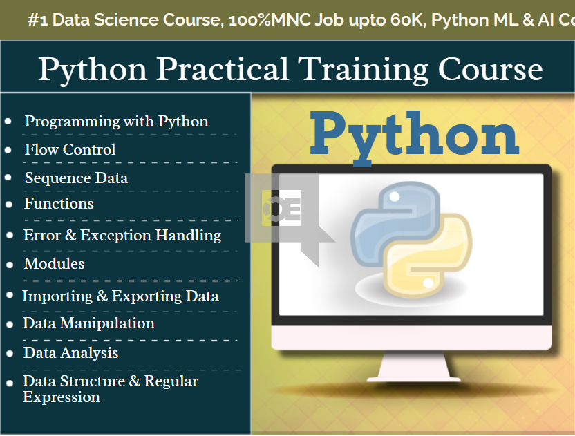 Python Data Science Certification Course in Delhi, 110015. Burari,