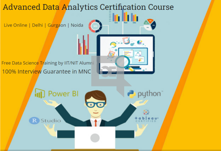 Best Data Analyst Training Course in Delhi, 110075. Best Online Live