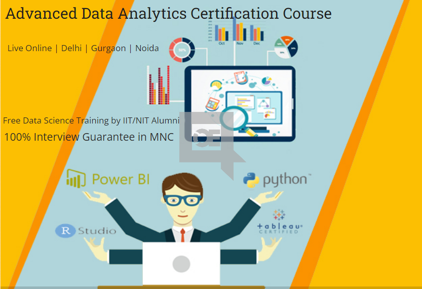 Data Analytics Certification Course in Delhi, 110083. Best Online Live