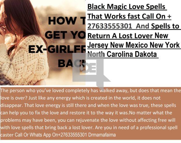 (( +27633555301 )) POWERFUL CLASSIFIEDS INSTANT ***** SPELL CASTER ONL