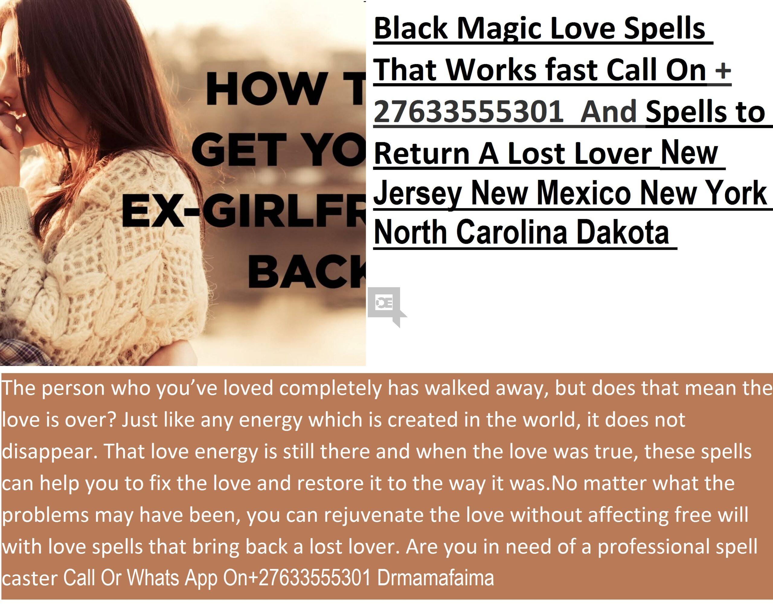 (( +27633555301 )) POWERFUL CLASSIFIEDS INSTANT ***** SPELL CASTER ONL