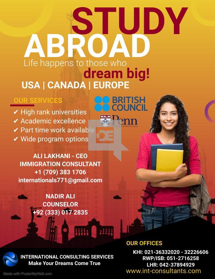 Education and Immigration Consultants in Lahore