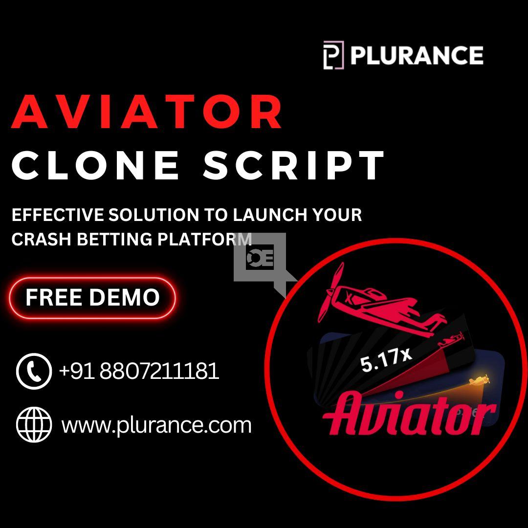 Ignite the launch of your crash betting venture with aviator clone