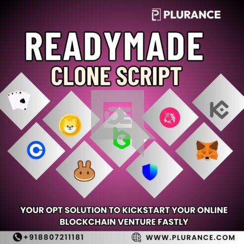 Attain huge success in blockchain market with our readymade clone