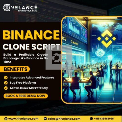 Get Feature-Rich Binance Clone Script Tailored to Your Needs