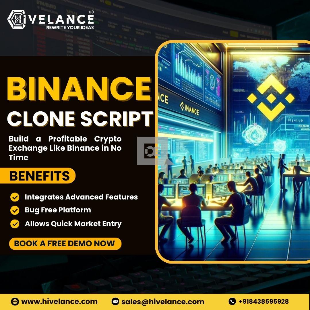Get Feature-Rich Binance Clone Script Tailored to Your Needs