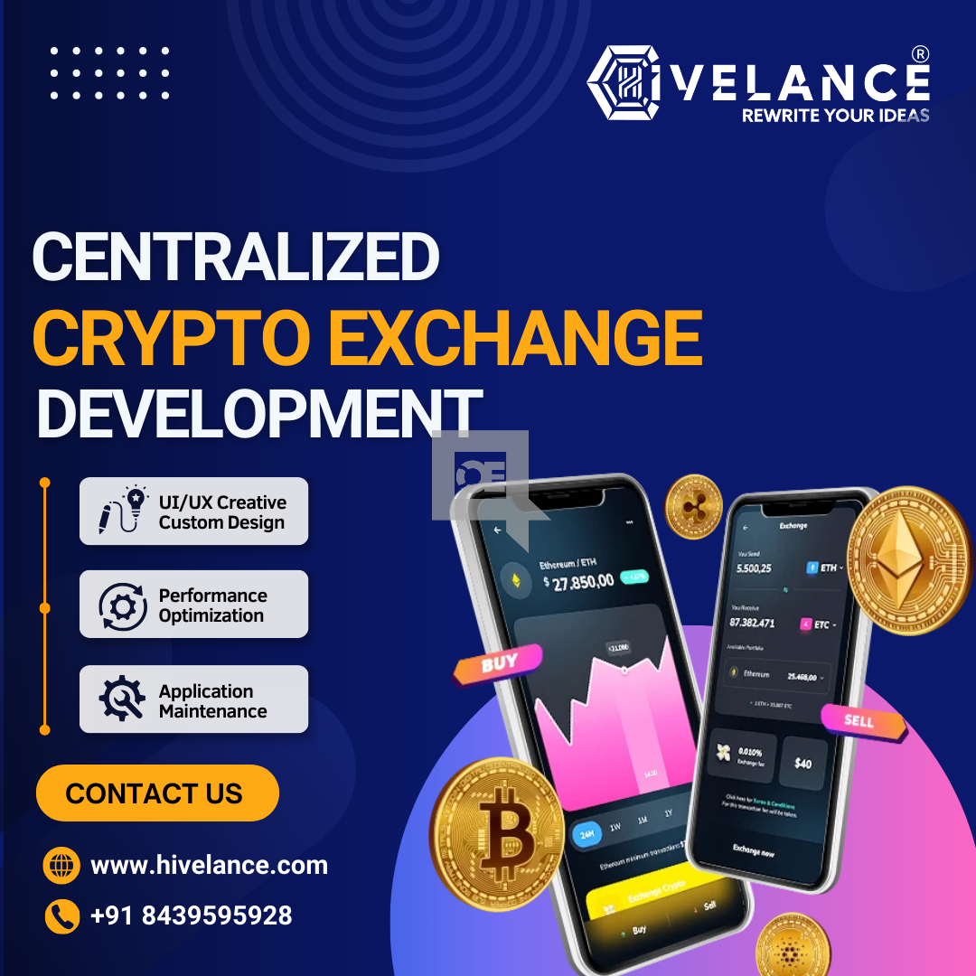 Launch Your Own Centralized Crypto Exchange with Hivelance!