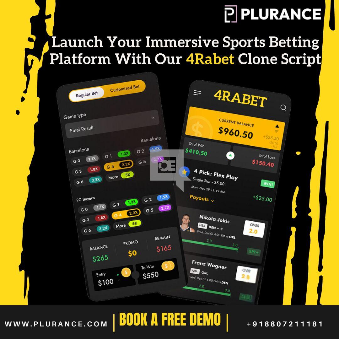 Kickstart Your Sports Platform with 4Rabet Clone Script – Festive Offe