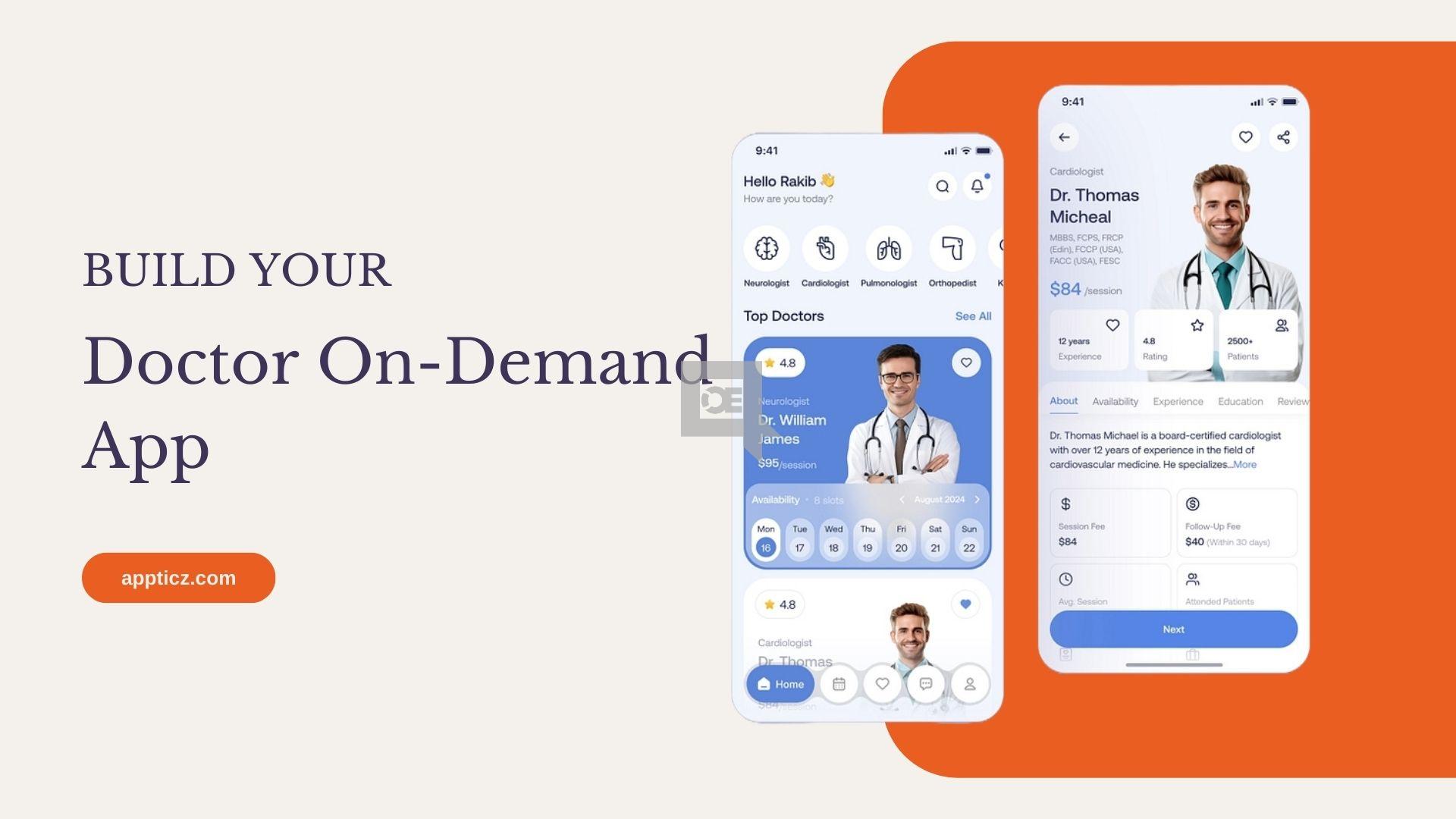 Doctor consultation app development