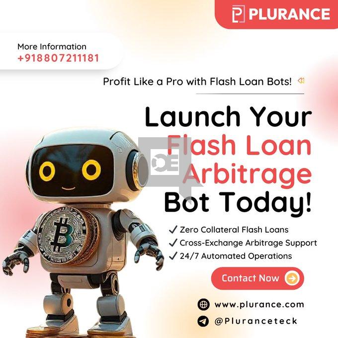 The Future of Crypto Trading: Flash Loan Arbitrage Bots by Plurance