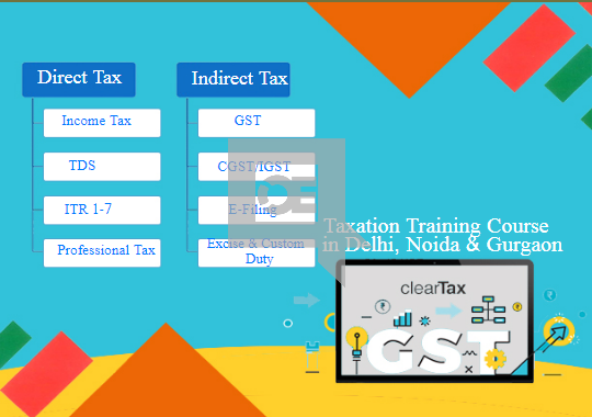 GST Certification Course in Delhi, SLA 110077,