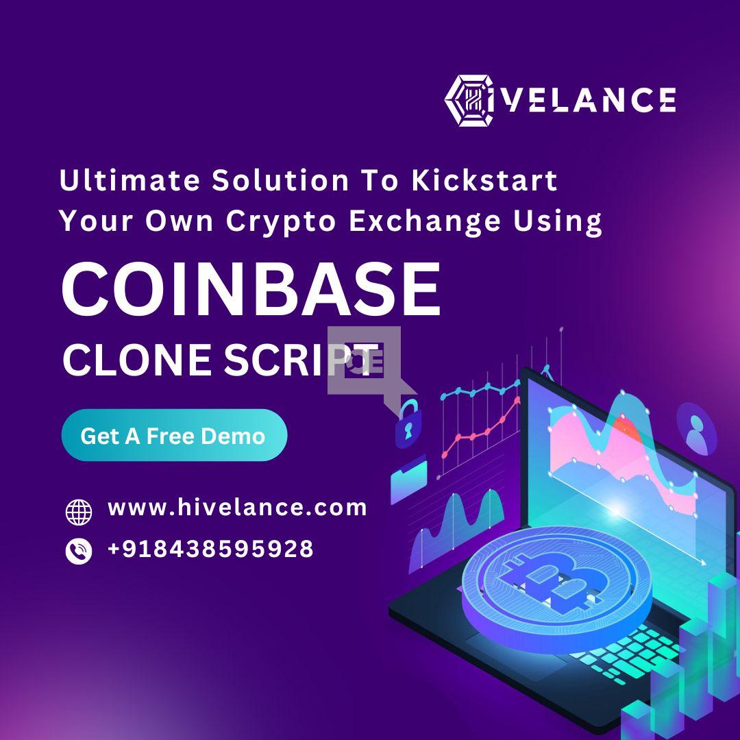Get Coinbase Clone script at low cost from Hivelance