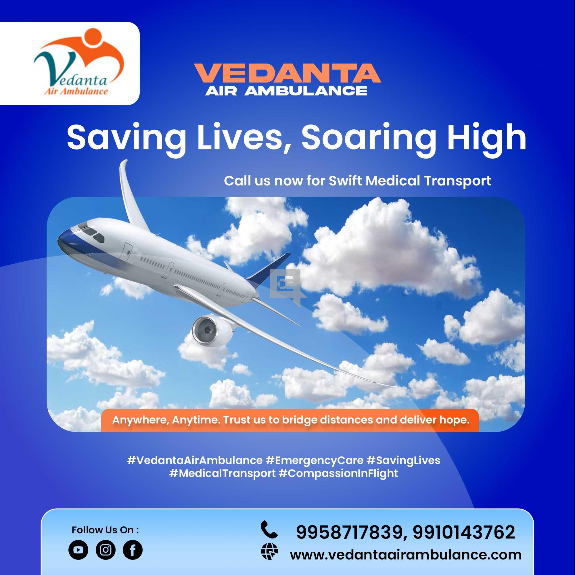 Obtain Air Ambulance from Bangalore with Apt Medical Treatment by Veda