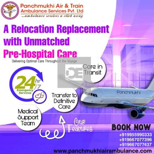 Hire Panchmukhi Air and Train Ambulance Services in Coimbatore