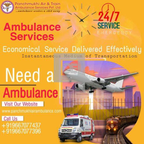 Book Panchmukhi Air and Train Ambulance Services in Hyderabad