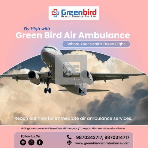 Hire Greenbird Air and Train Ambulance Services in Hyderabad