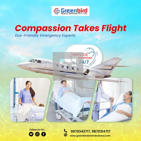 Use Greenbird Air and Train Ambulance Services in Patna