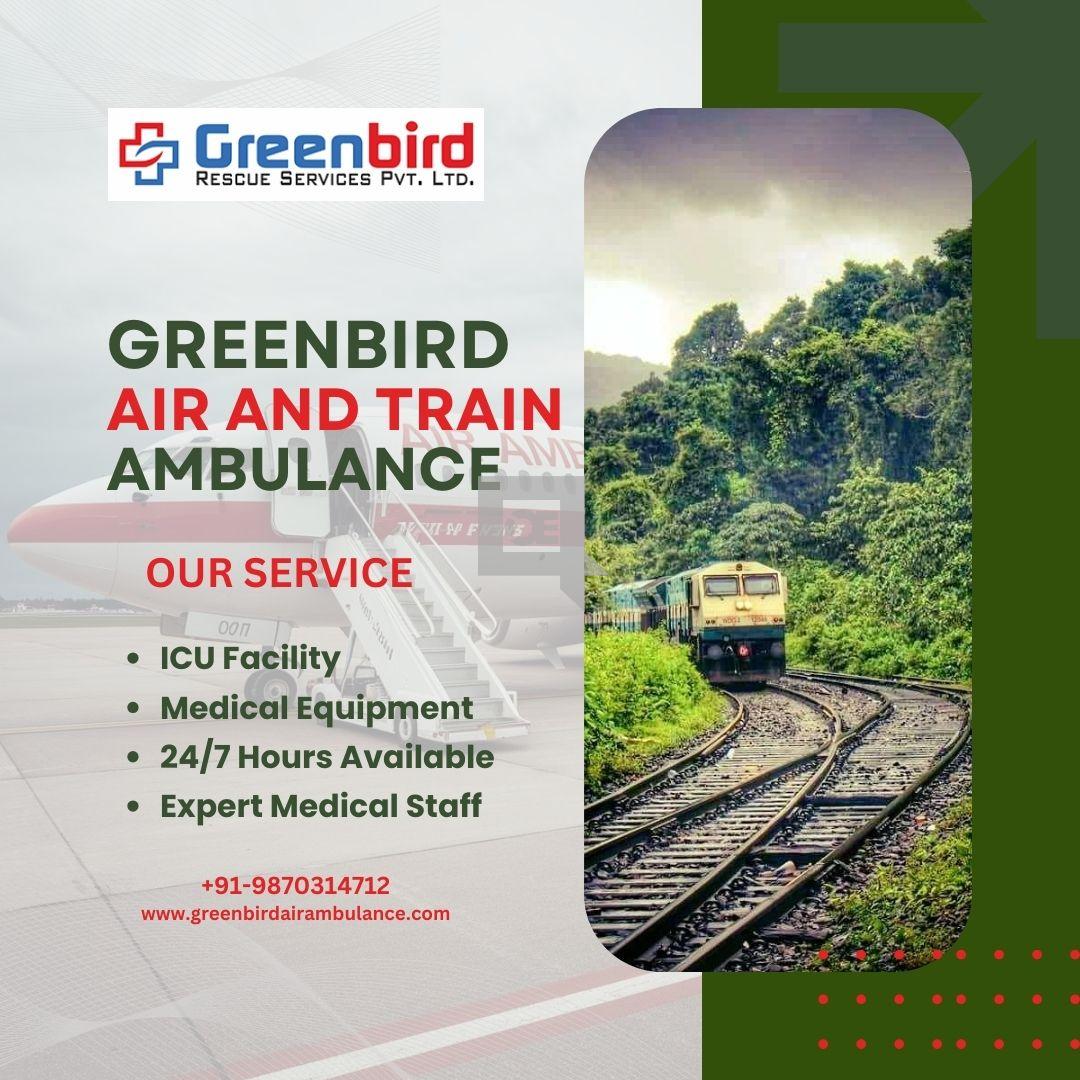 Use Air and Train Ambulance Services in Guwahati by Greenbird