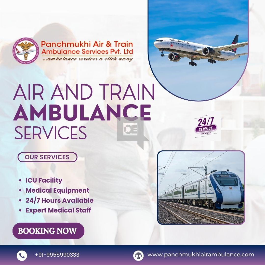 Life Saving Air and Train Ambulance Services By Panchmukhi in Pune