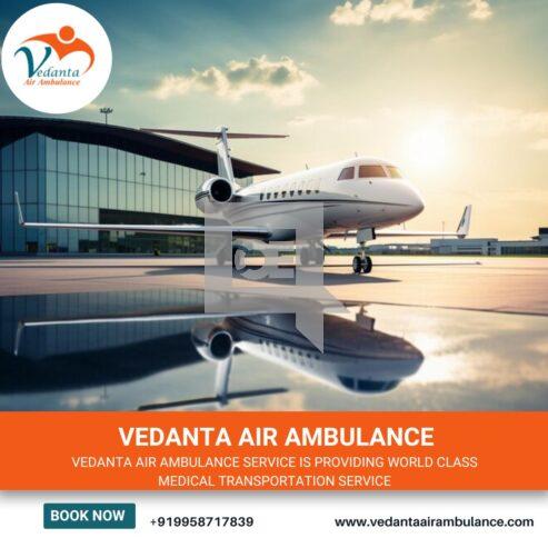 Air Ambulance from Guwahati by Vedanta with an Experienced Medic