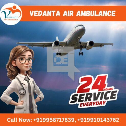 Obtain Air Ambulance from Kolkata with Superior Medical Setup