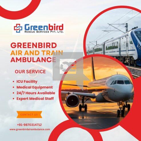 Advanced Air and Train Ambulance Services in Mumbai Through Greenbird