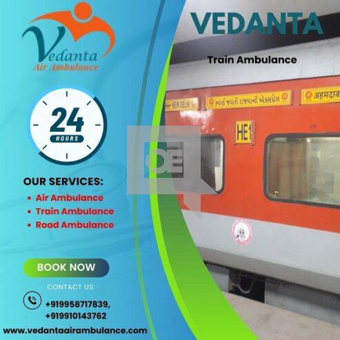 Choose Vedanta Train Ambulance Asansol for Safe Patient Reallocation