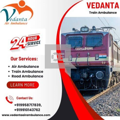 Take Vedanta Train Ambulance Bhilai for Comfortable Patient Shifting