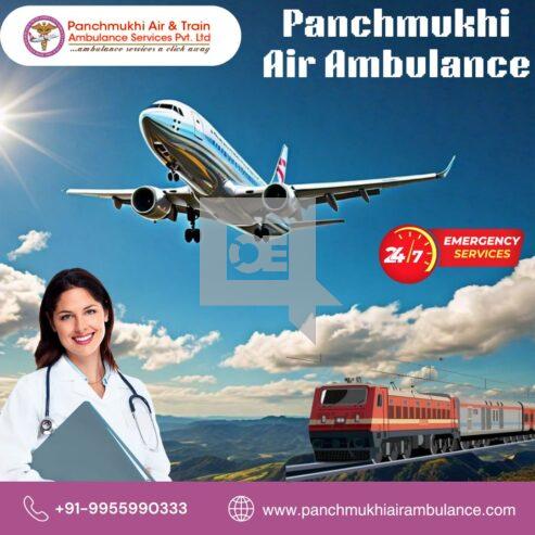 Use Panchmukhi Air and Train Ambulance Services in Raipur