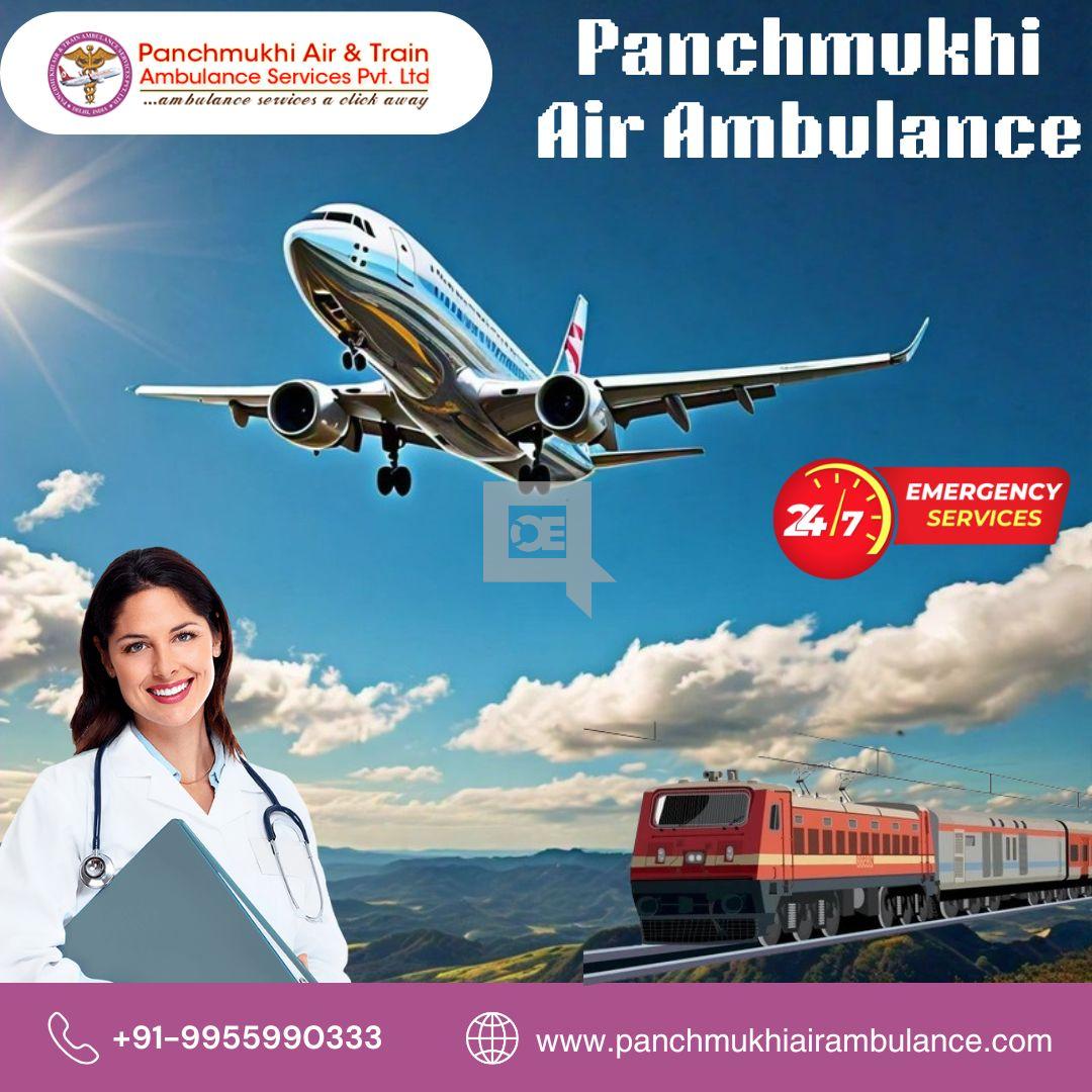 Use Panchmukhi Air and Train Ambulance Services in Indore