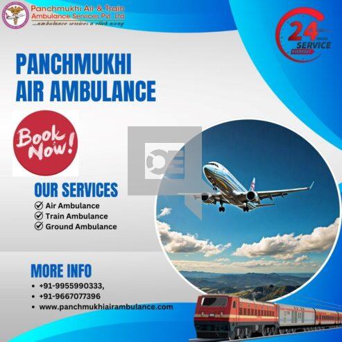 Take Panchmukhi Air and Train Ambulance Services in Ranchi