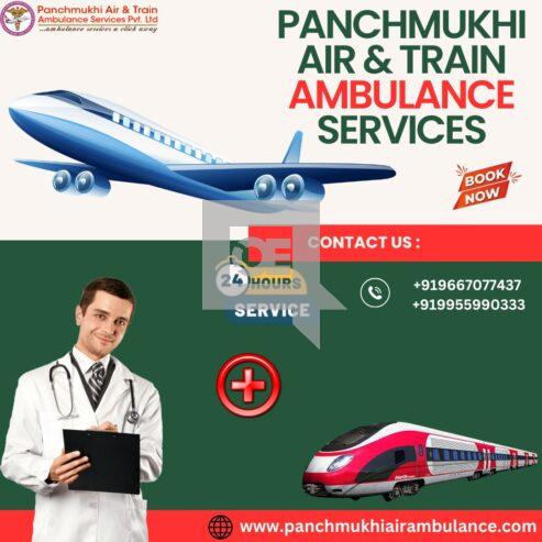 Hire Panchmukhi Air and Train Ambulance Services in Patna