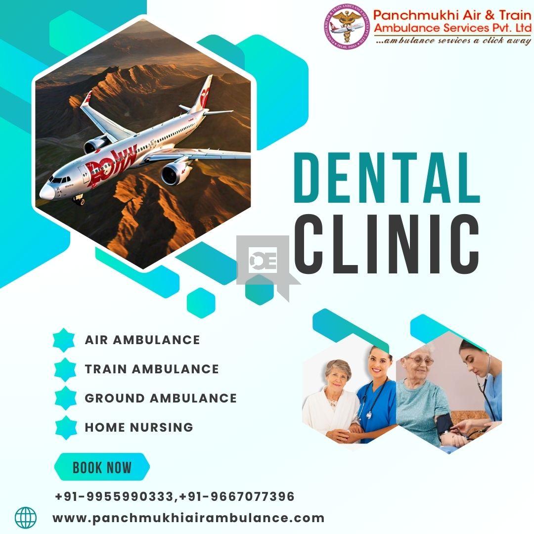 Take Dependable Panchmukhi Air Ambulance Services in Dibrugarh