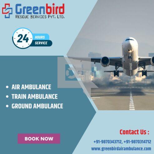 Avail of Greenbird Air and Train Ambulance Services in Patna