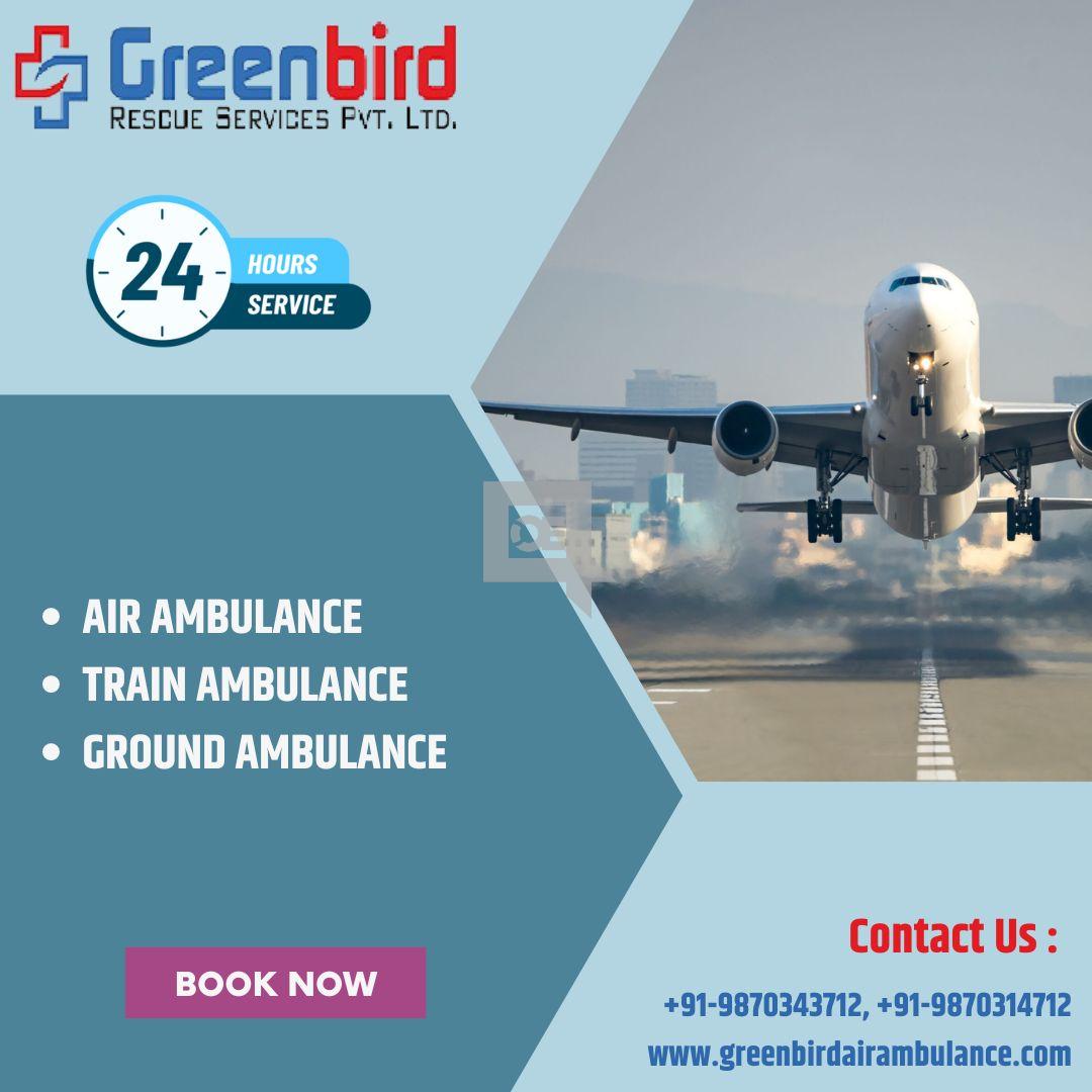 Avail of Greenbird Air and Train Ambulance Services in Patna