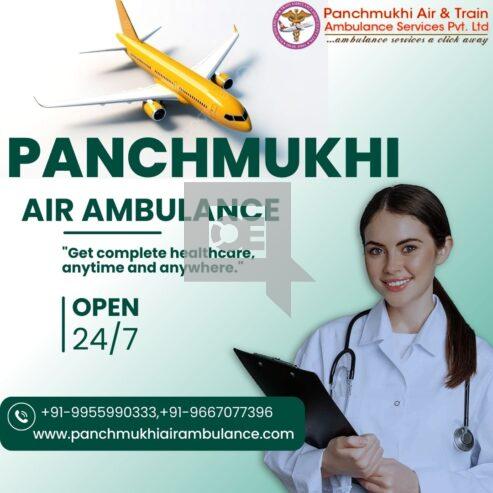 Get Panchmukhi Air and Train Ambulance Services in Raipur