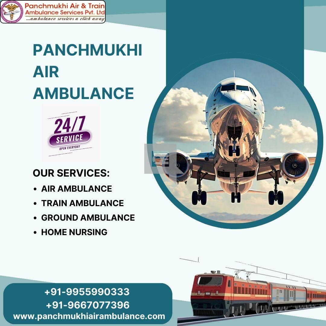 Get Panchmukhi Air and Train Ambulance Services in Allahabad