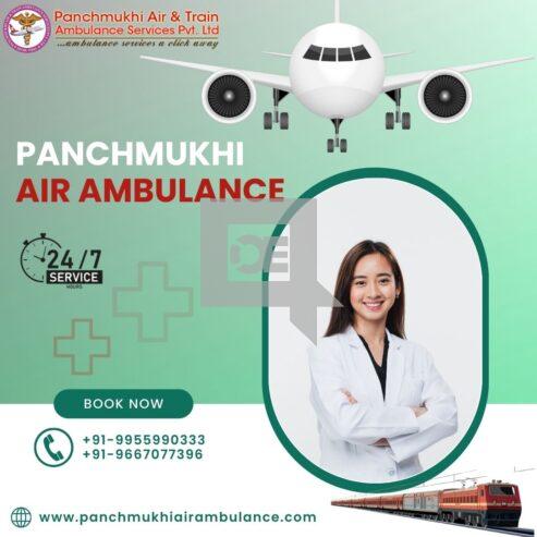 Get Panchmukhi Air and Train Ambulance Services in Patna