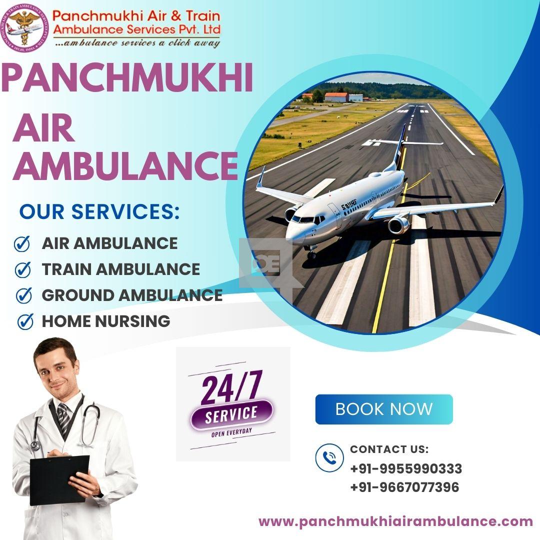 Use Panchmukhi Air and Train Ambulance Services in Kolkata