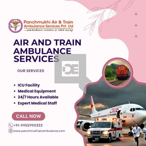 Choose Panchmukhi Air and Train Ambulance Services in Hyderabad