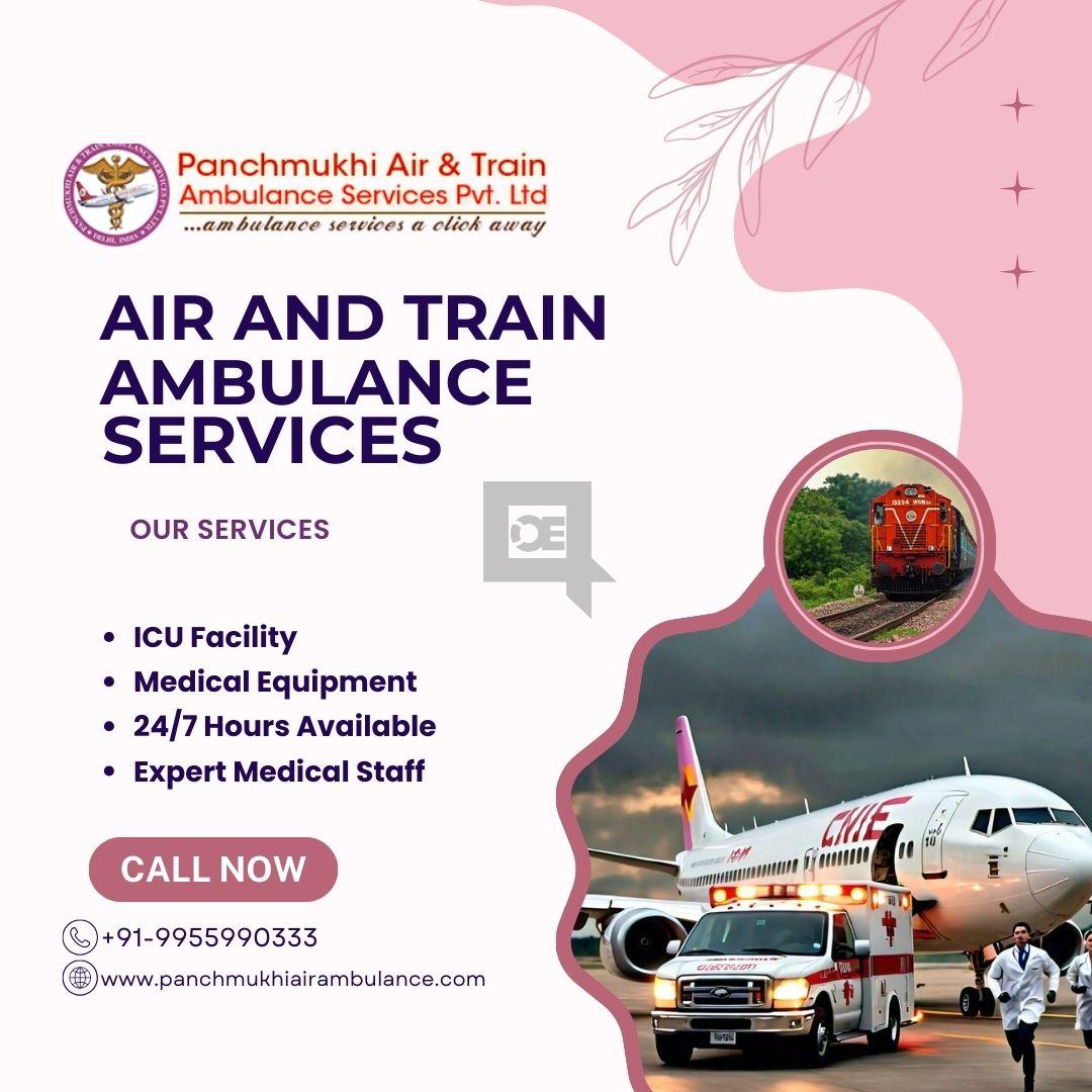 Choose Panchmukhi Air and Train Ambulance Services in Hyderabad