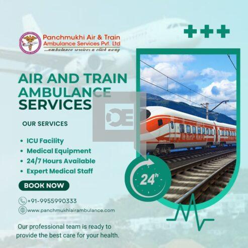 Effective Air and Train Ambulance Services in Kanpur by Panchmuki