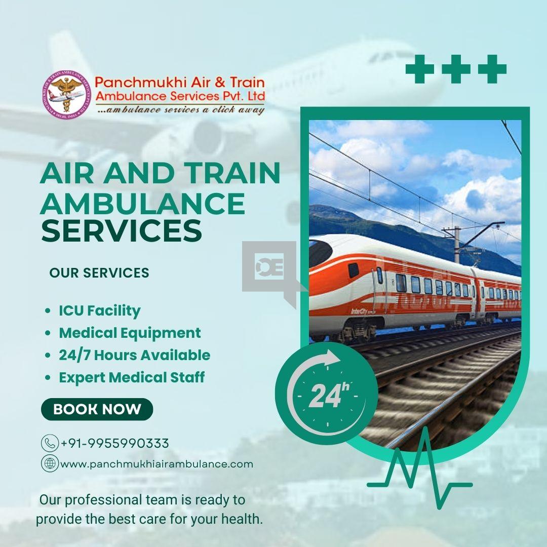 Effective Air and Train Ambulance Services in Kanpur by Panchmuki