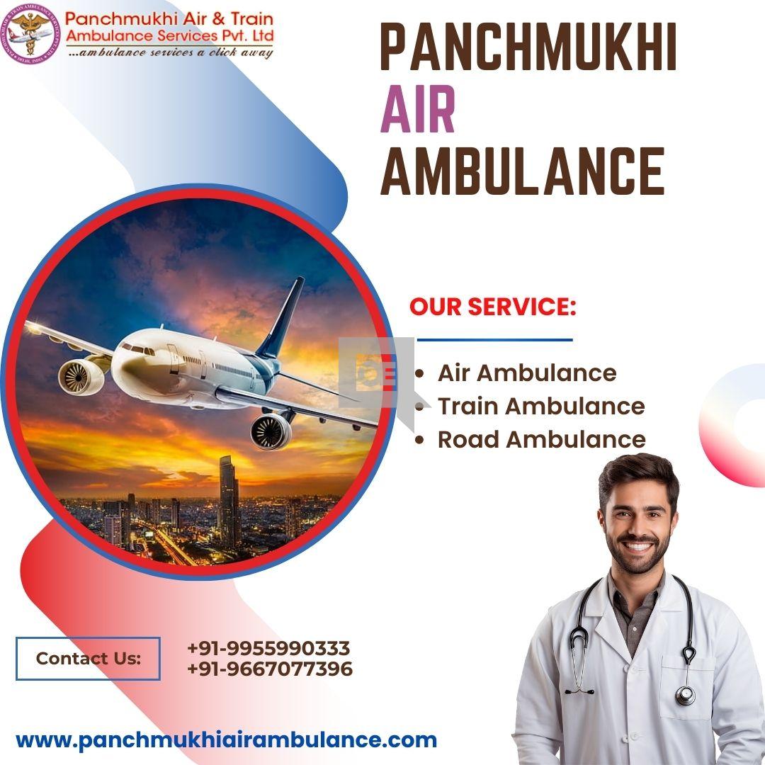 Take Panchmukhi Air and Train Ambulance Services in Mumbai